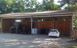 Hangar agricole viticole – architecte Bordeaux Stéphane Chargy