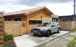 Maison ossature bois à Caudéran Bordeaux – architecte Chargy